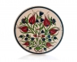 Mobile Preview: Keramik Untersetzer 16 cm, Motiv Tulpen