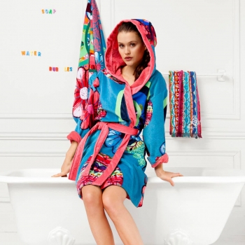 Preview: Bademantel Handflower