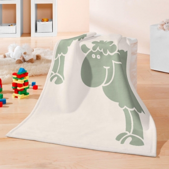 Preview: Bio Kinderdecke Schaf “bio cotton kids“