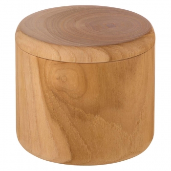 Wattebehälter Teak