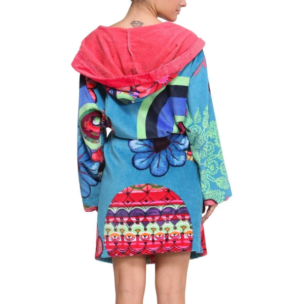 Bademantel Handflower