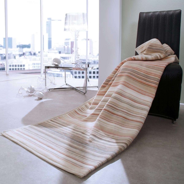 Wohndecke visiona cotton "Bonsoir"